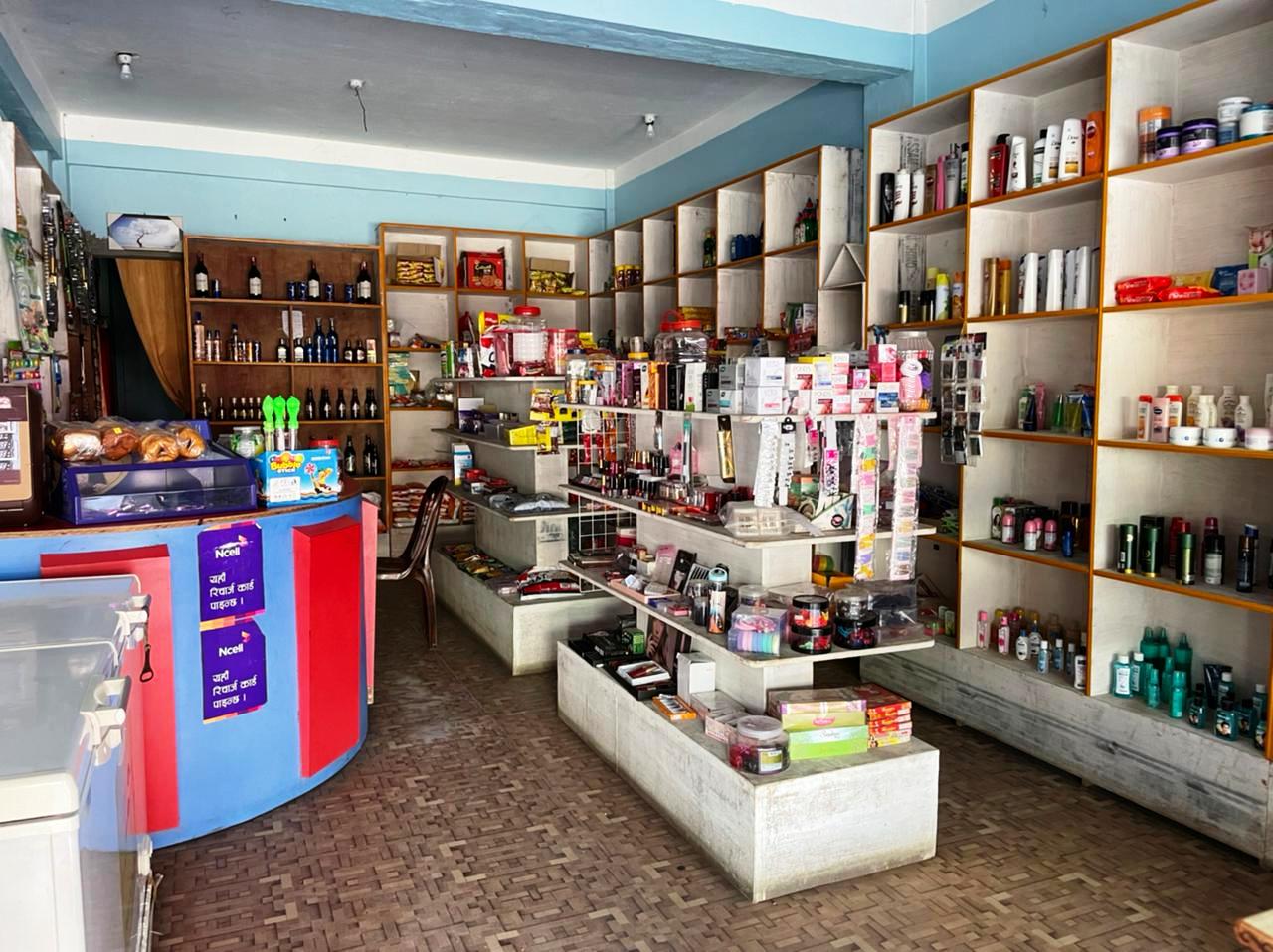 Nembang brothers' store in Dundamari | Photo by: Karan Poudel