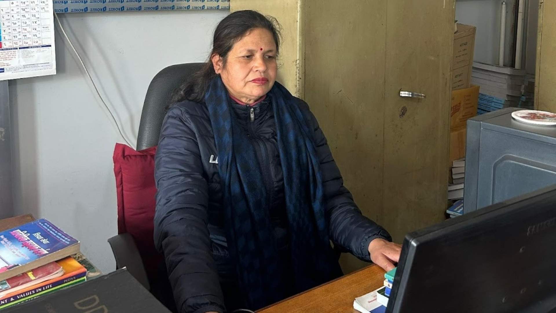 Sobhita Dhital, Assistant Librarian at Kaiser Library