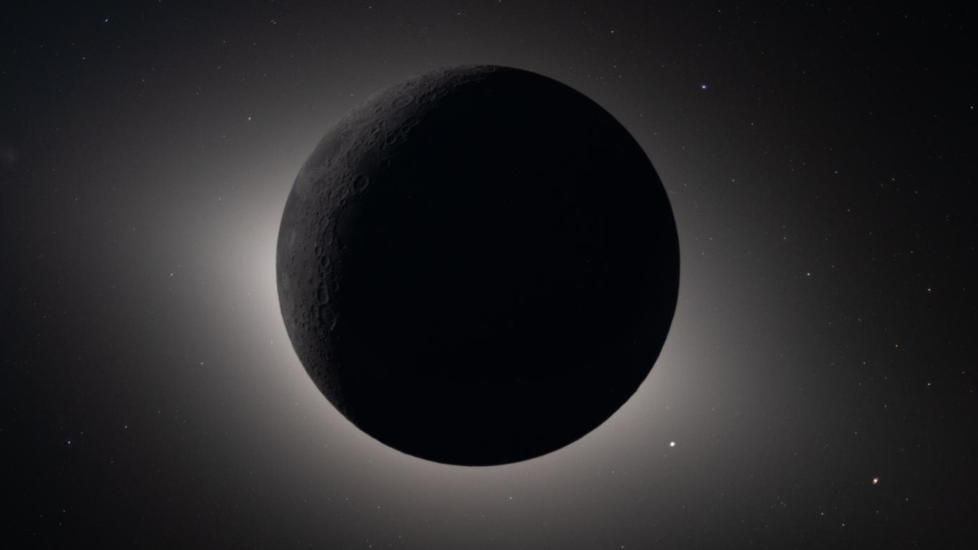 Captured by the Artemis II crew during their lunar flyby on April 6, 2026, this image shows the Moon fully eclipsing the Sun | Image Credit: NASA