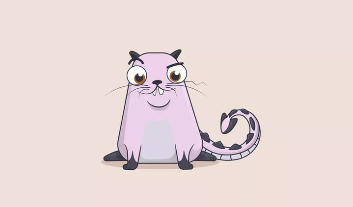 This cryptokitty NFT was sold for $170,000. The collection can be found at cryptokitties.co