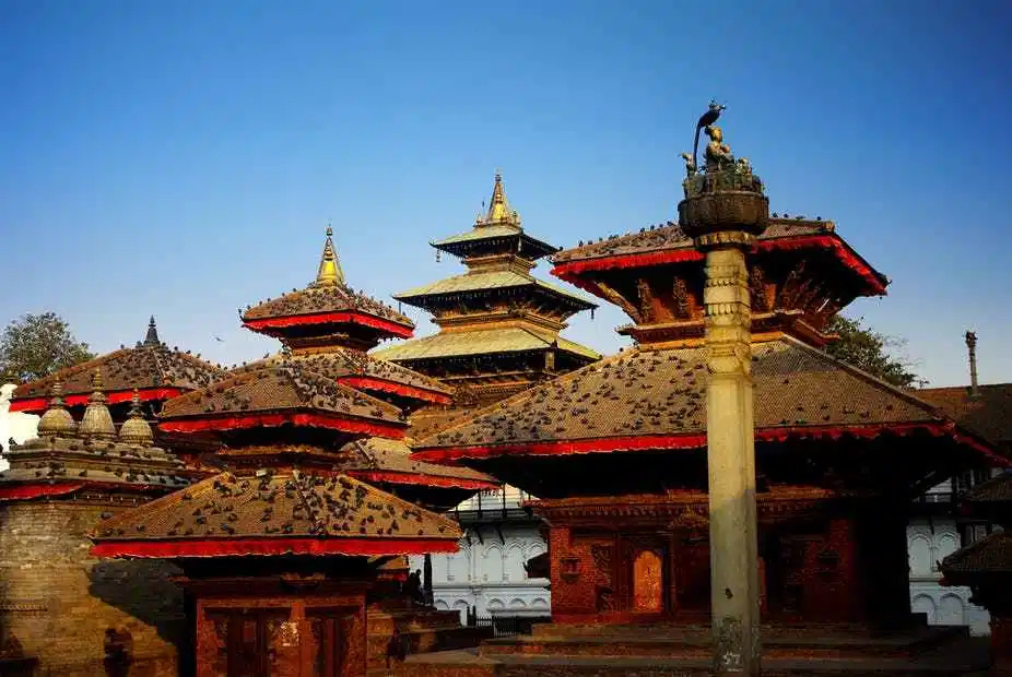Kathmandu’s Darbar Square was one of the worst affected by the earthquake. Jool-yan/shutterstock.com.