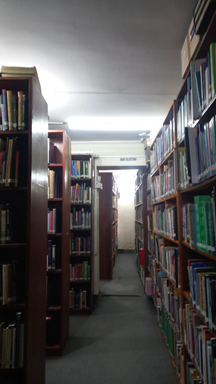 Bookshelf of Martin Chautari Library